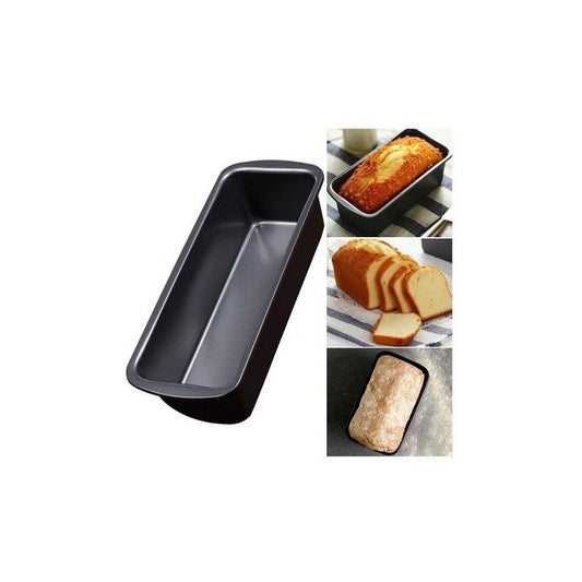 3 Moldes Panque Pan De Caja Acero Antiadherente Para Horno