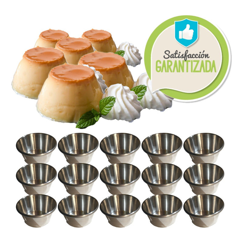 15 Flaneras Moldes Para Pastelito De Aluminio De Repostería